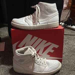 Jordan Women's White High-Top Sneakers